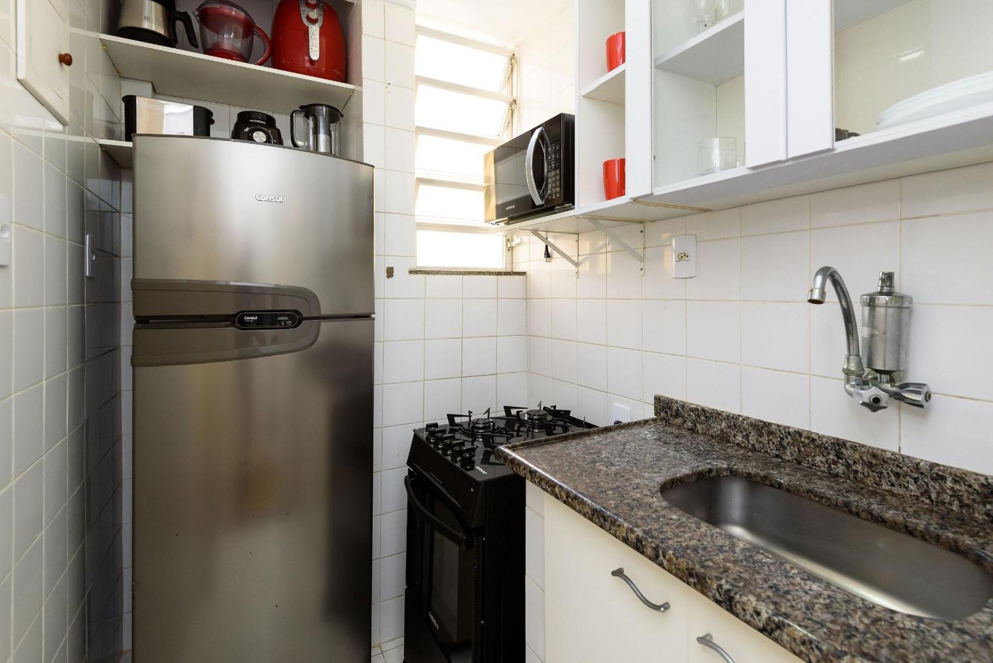 Apartamento Charme Carioca: 1qto A 190m Da Praia | Du 183/706