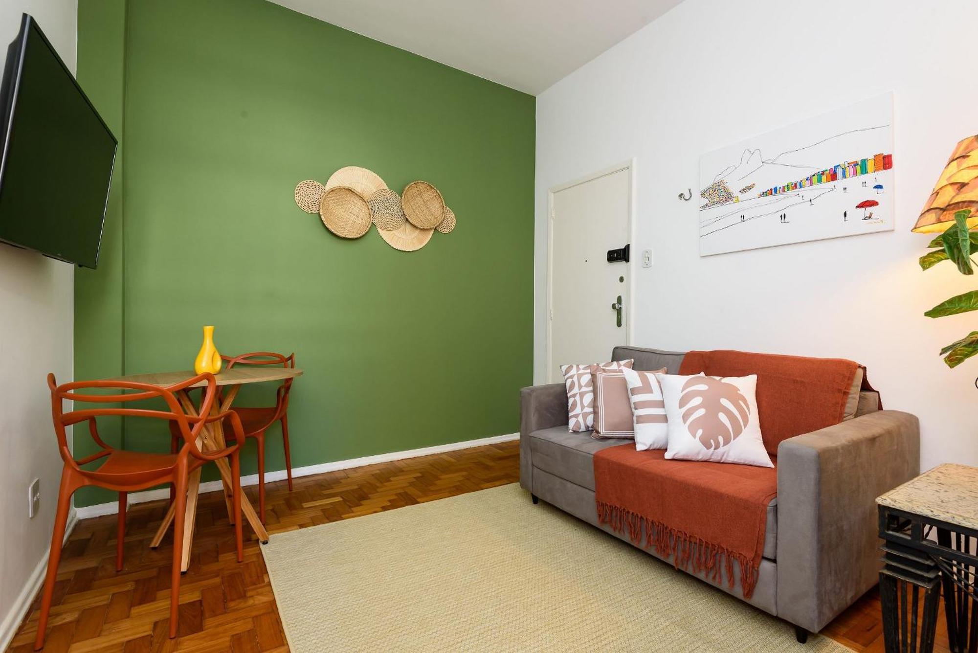 Apartamento Charme Carioca: 1qto A 190m Da Praia | Du 183/706 Rio de Janeiro