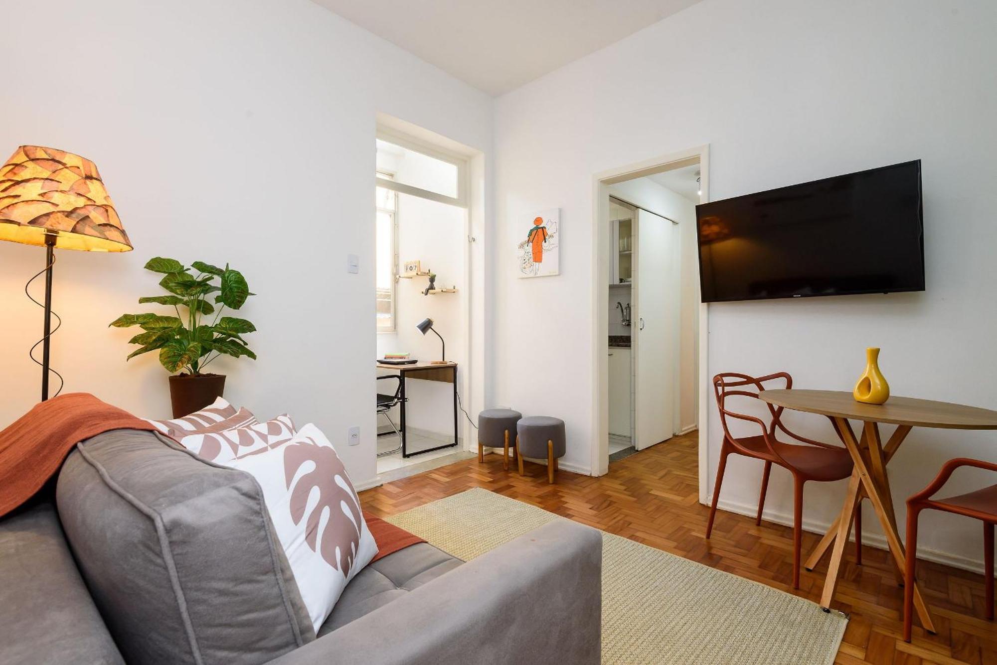 Charme Carioca: 1qto A 190m Da Praia | Du 183/706 Apartamento
